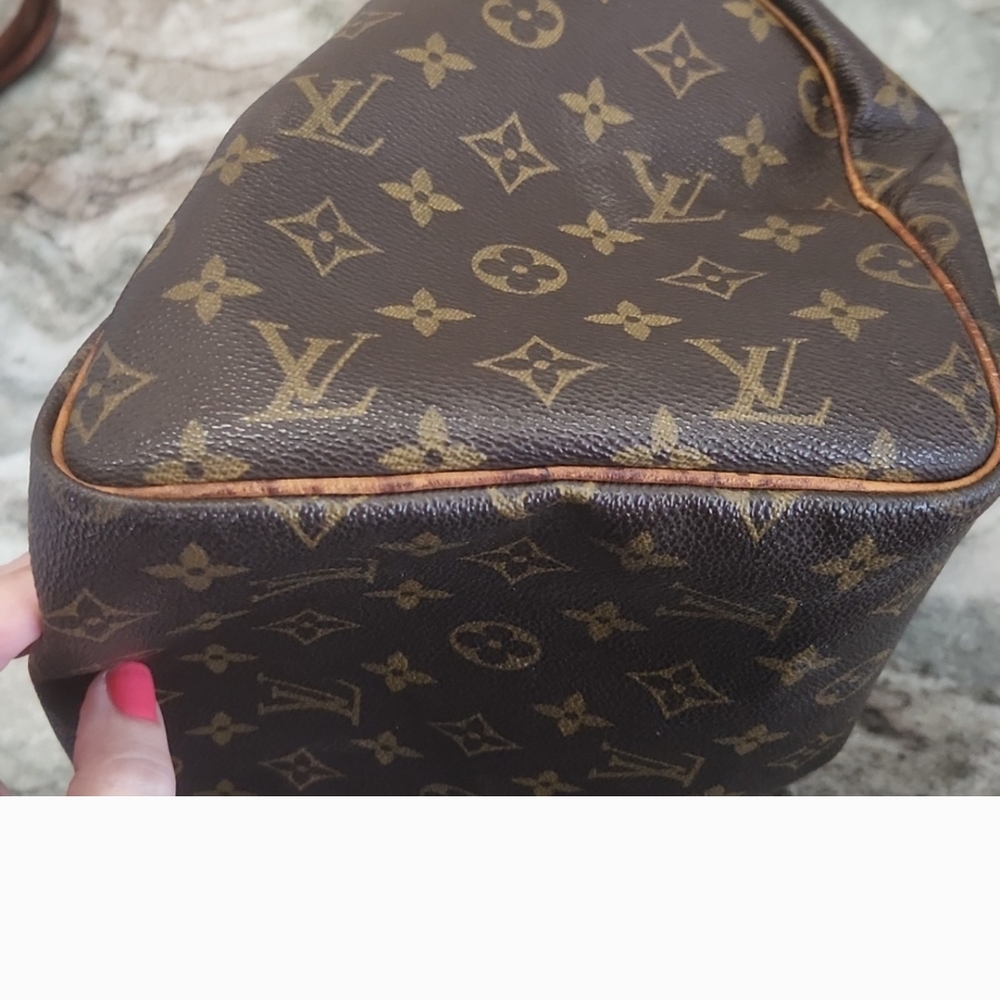 Louis Vuitton Brown Monogram Satchel - Picture 12 of 15